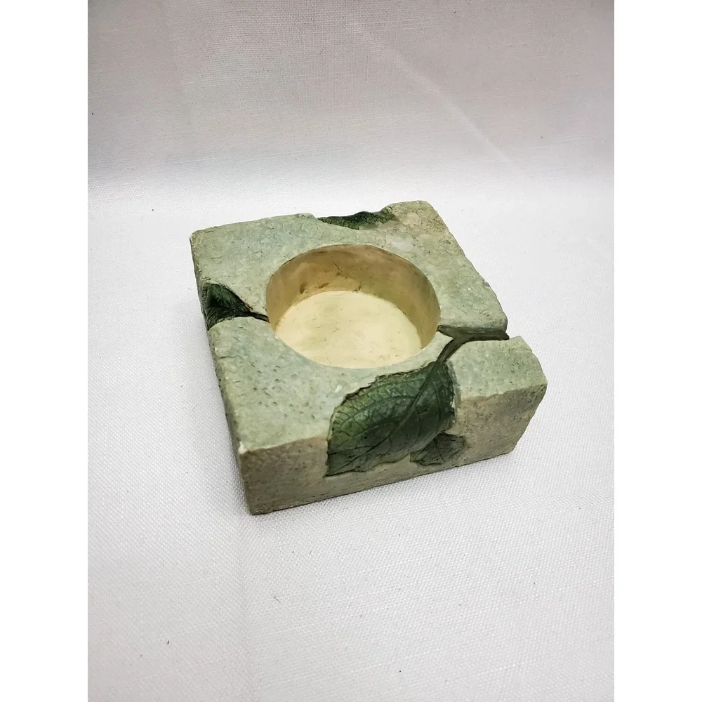 Vintage Papel Giftware‎ Tea Light Candle Holder * STUNNING Colors And Bird Theme